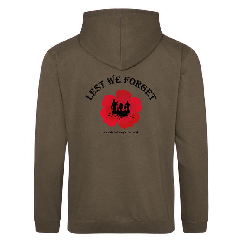 Poppy Printed Hoodie