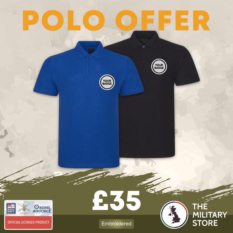 Summer Special Offer: 2 Embroidered Polo Shirts For £35 - Save £8.90