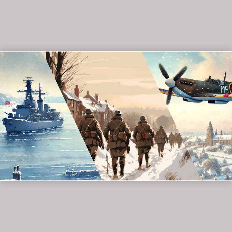 The Military Store Christmas Cards - Multipack