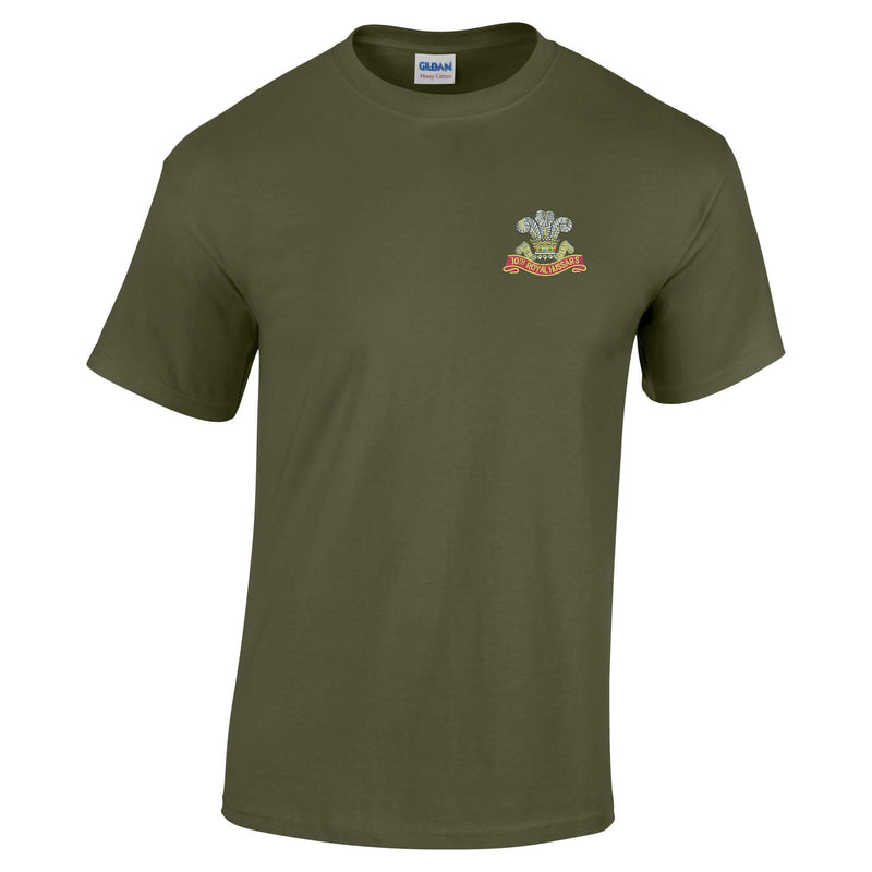 10th Royal Hussars Cotton T-Shirt
