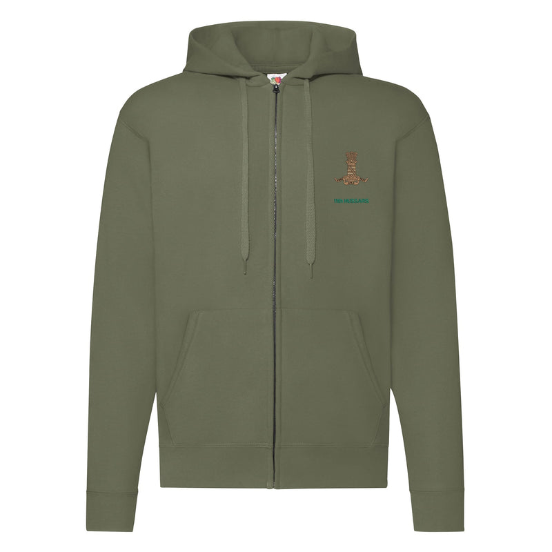 11th Hussars Zipped Hoodie