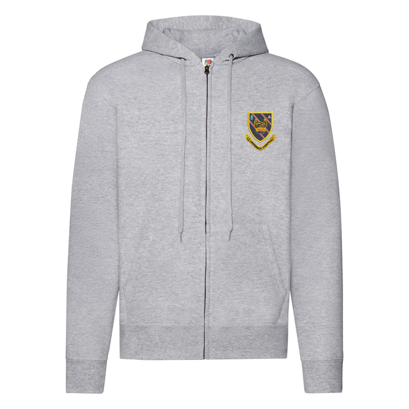 12 Ordnance Company Zipped Hoodie