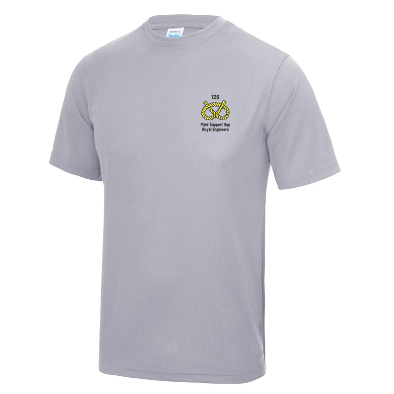 125 (Staffordshire) Field Support Squadron Royal Engineers Polyester T-Shirt