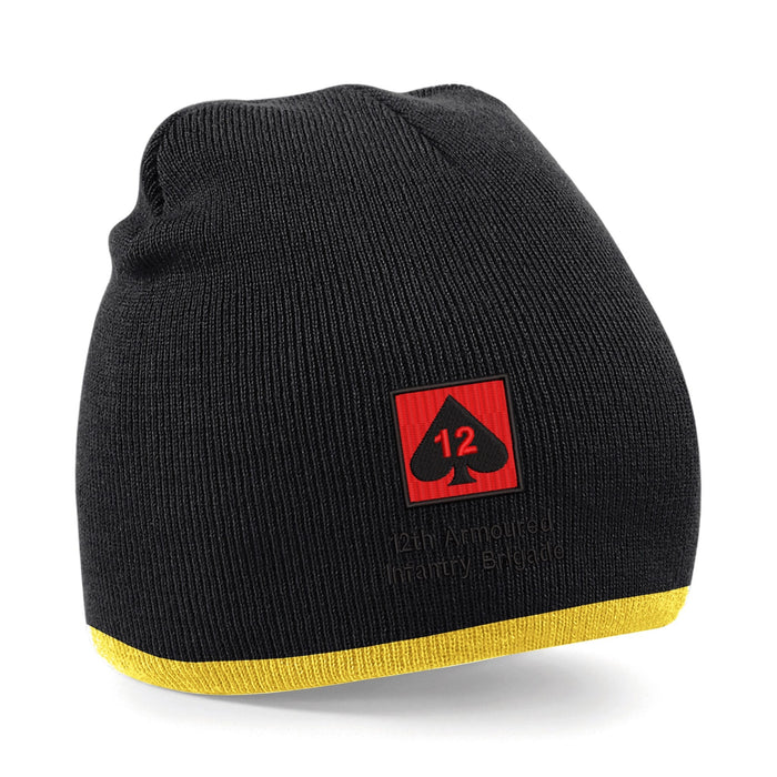 12th Armoured Infantry Brigade Beanie Hat