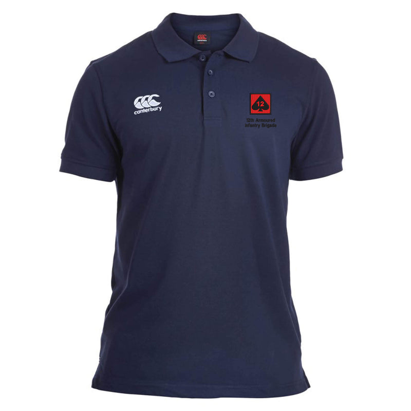 12th Armoured Infantry Brigade Canterbury Rugby Polo