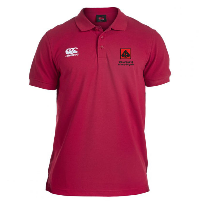 12th Armoured Infantry Brigade Canterbury Rugby Polo