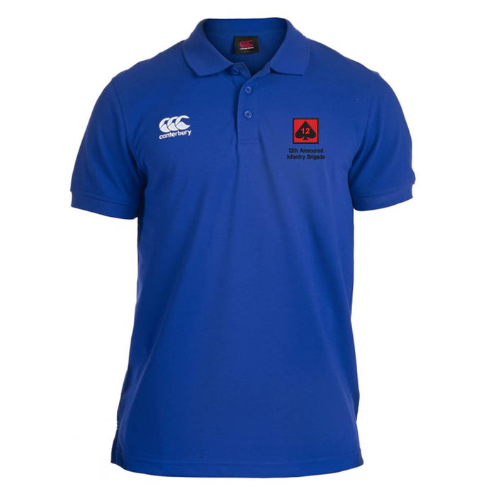 12th Armoured Infantry Brigade Canterbury Rugby Polo