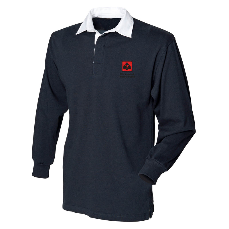 12th Armoured Infantry Brigade Long Sleeve Rugby Shirt