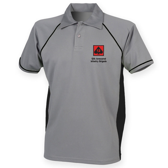 12th Armoured Infantry Brigade Performance Polo
