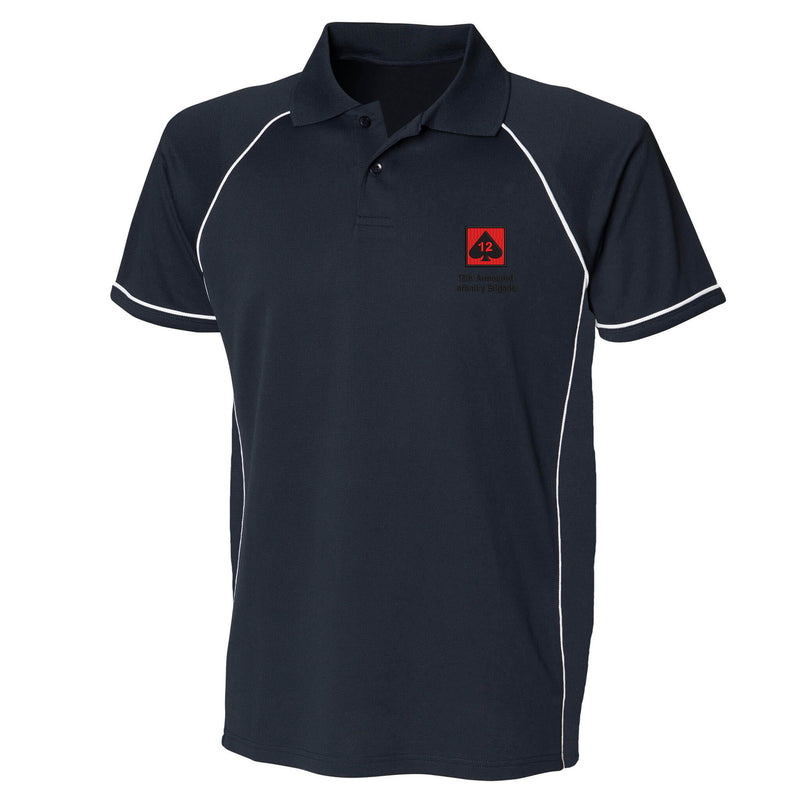12th Armoured Infantry Brigade Performance Polo