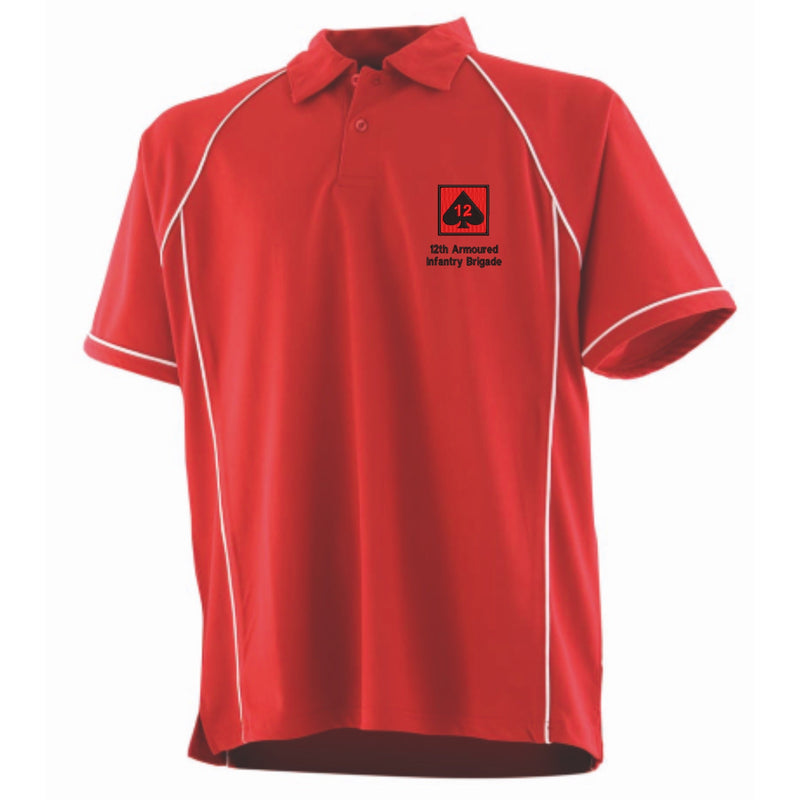 12th Armoured Infantry Brigade Performance Polo