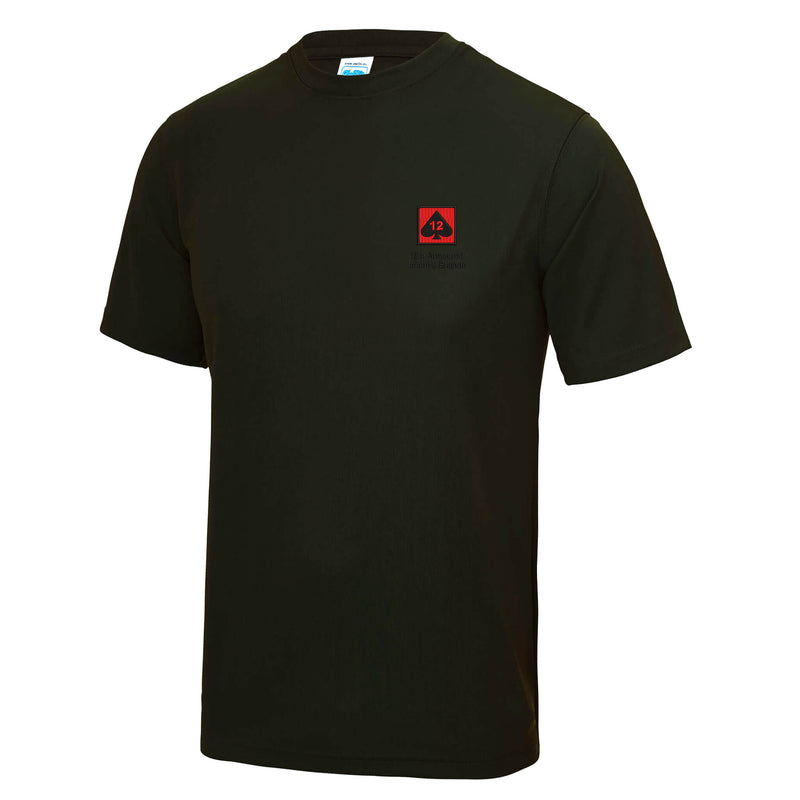 12th Armoured Infantry Brigade Polyester T-Shirt