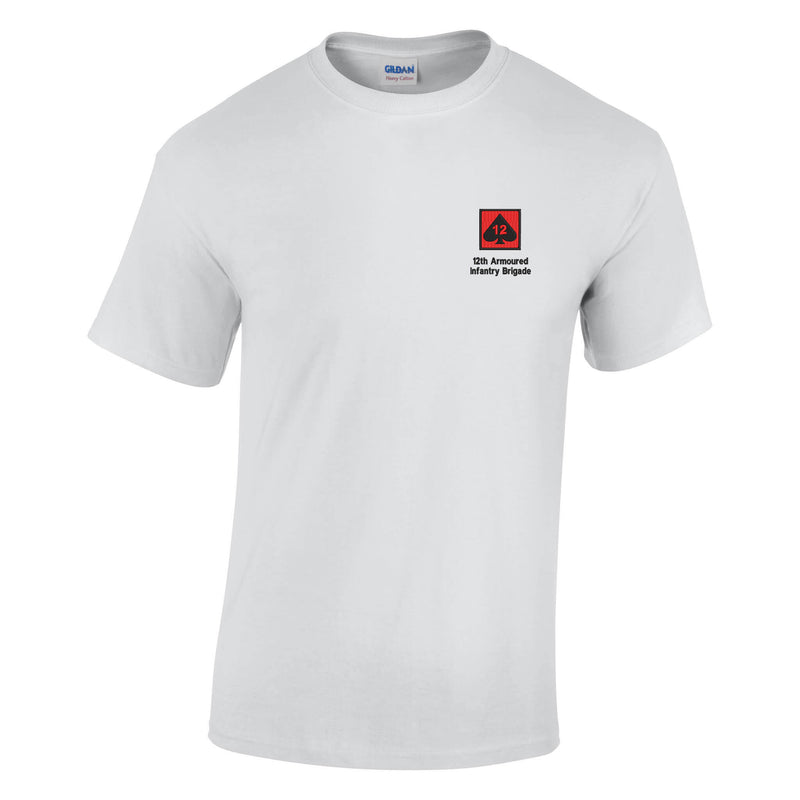 12th Armoured Infantry Brigade Cotton T-Shirt