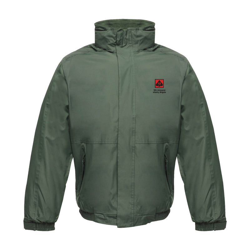 12th Armoured Infantry Brigade Regatta Waterproof Jacket With Hood