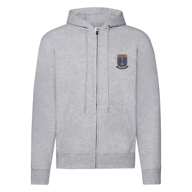 17 Corunna Battery Royal Artillery Zipped Hoodie