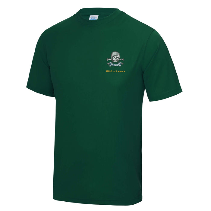 17th/21st Queens Royal Lancers Polyester T-Shirt
