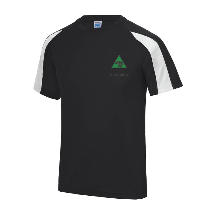 19th Light Brigade Contrast Polyester T-Shirt