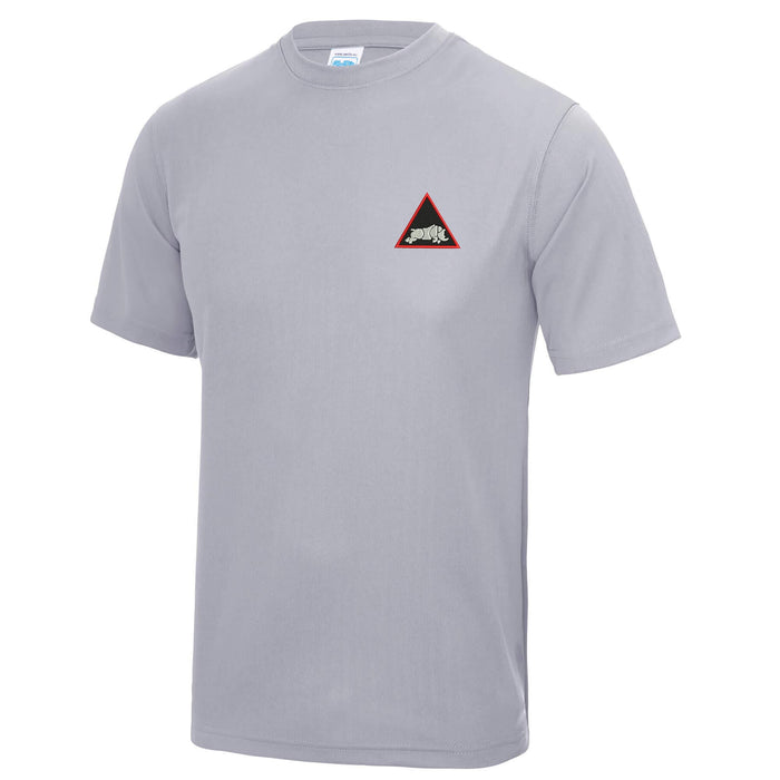 1st Armoured Division Polyester T-Shirt