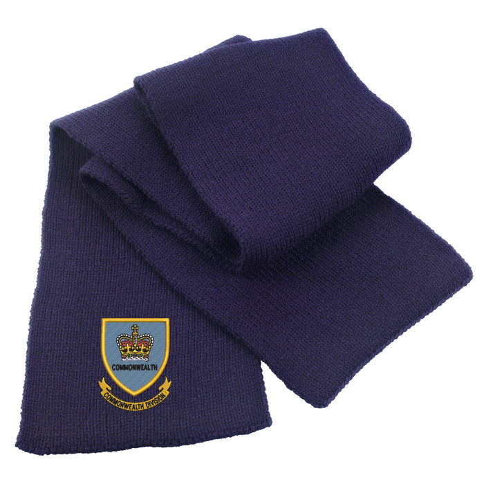 1st Commonwealth Division Heavy Knit Scarf