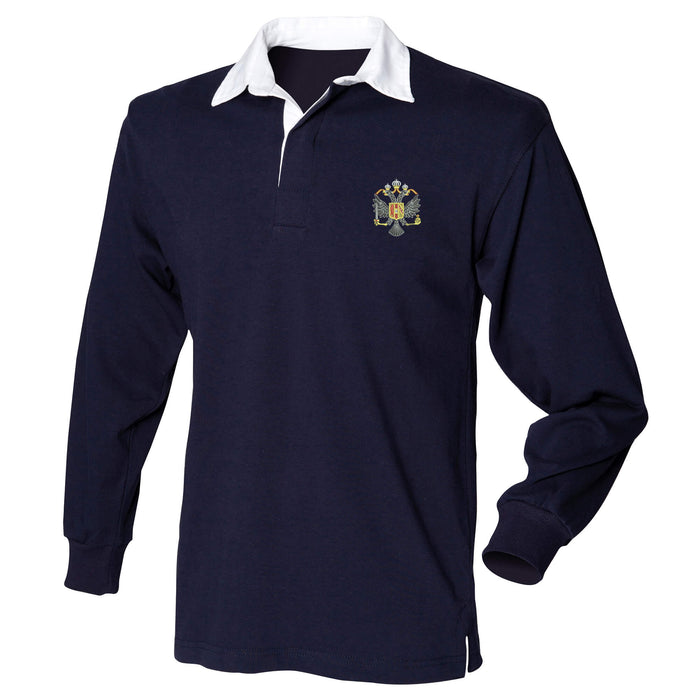 1st Queen's Dragoon Guards Long Sleeve Rugby Shirt