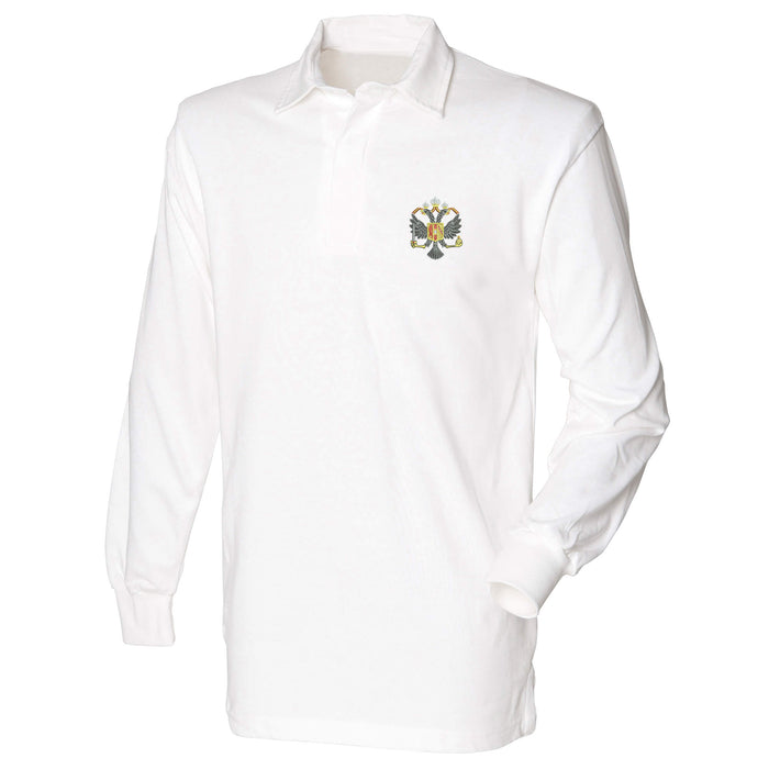 1st Queen's Dragoon Guards Long Sleeve Rugby Shirt