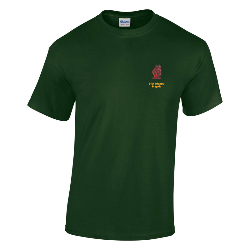 24th Infantry Brigade Cotton T-Shirt