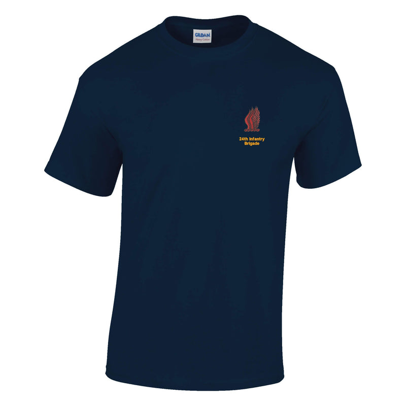 24th Infantry Brigade Cotton T-Shirt