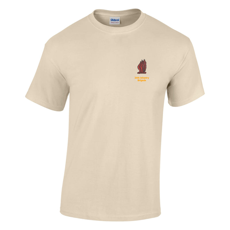 24th Infantry Brigade Cotton T-Shirt