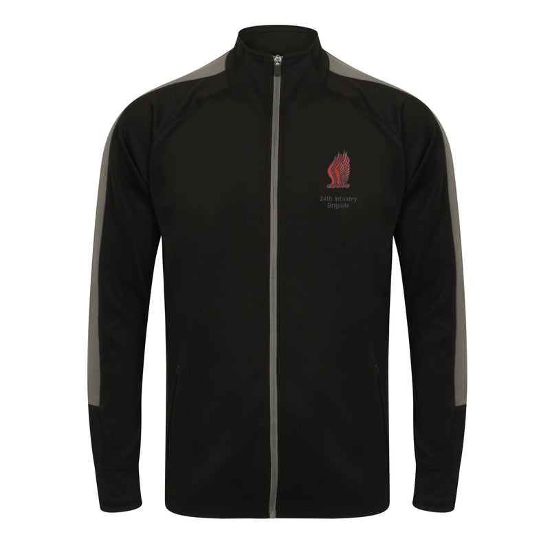 24th Infantry Brigade Knitted Tracksuit Top