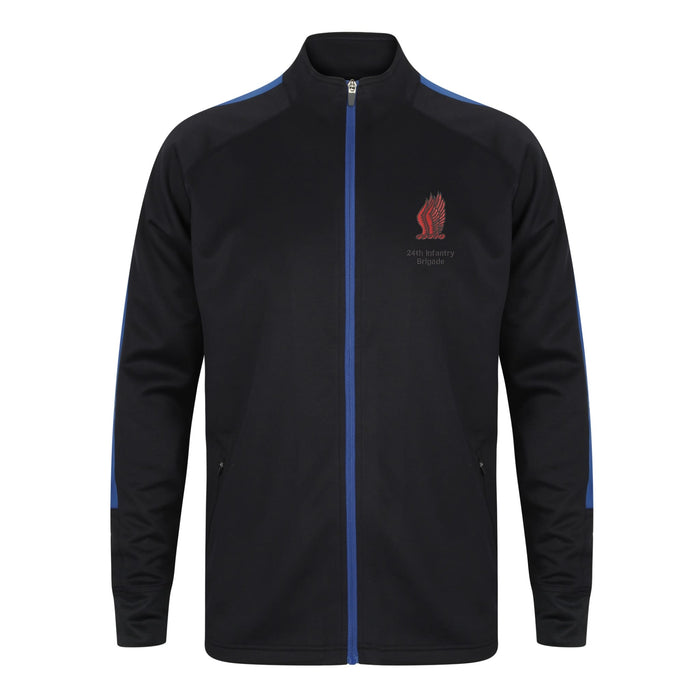 24th Infantry Brigade Knitted Tracksuit Top