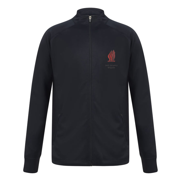 24th Infantry Brigade Knitted Tracksuit Top
