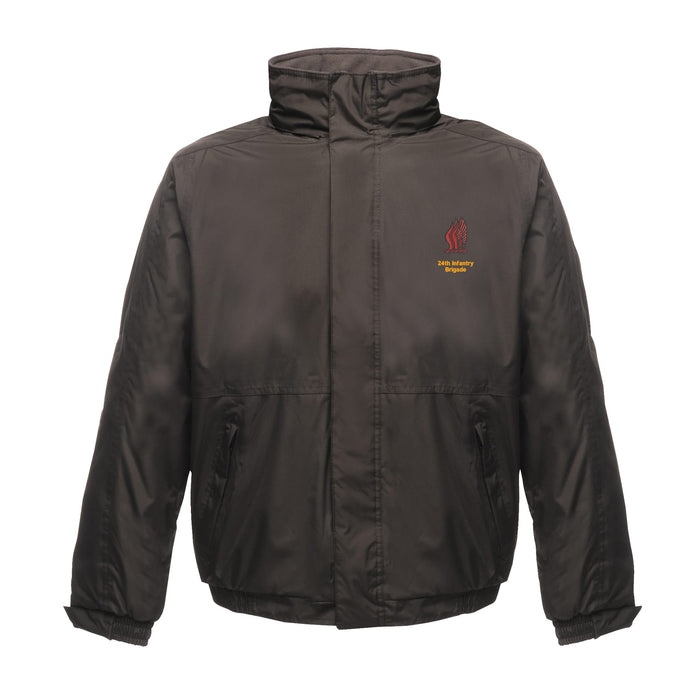 24th Infantry Brigade Waterproof Jacket With Hood