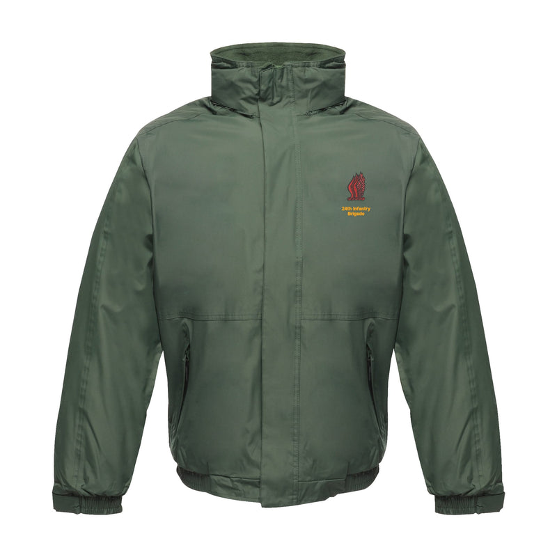 24th Infantry Brigade Regatta Waterproof Jacket With Hood