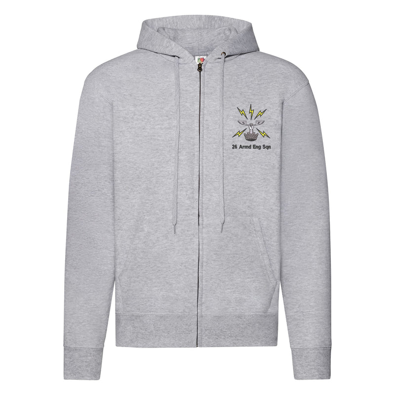 26 Armoured Engineer Squadron Zipped Hoodie