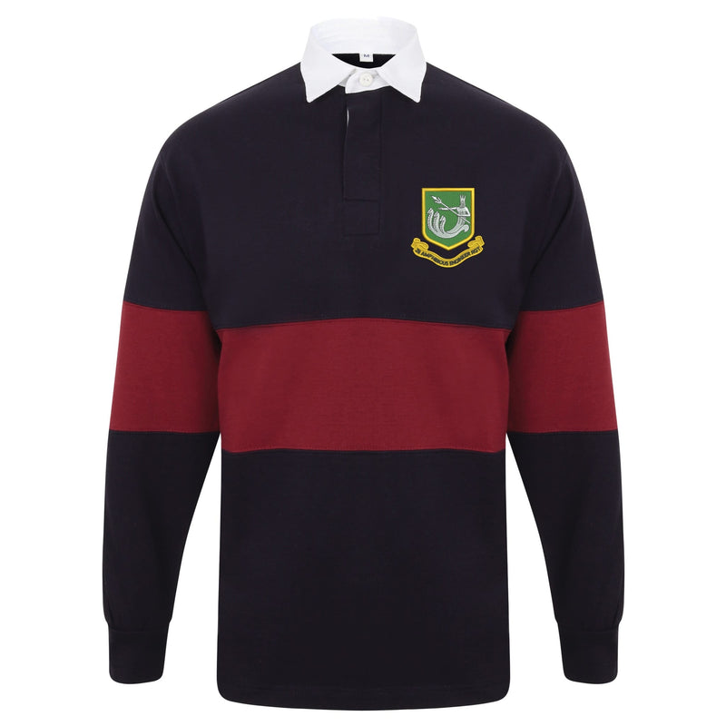 28 Amphibious Engineer Regiment Long Sleeve Panelled Rugby Shirt
