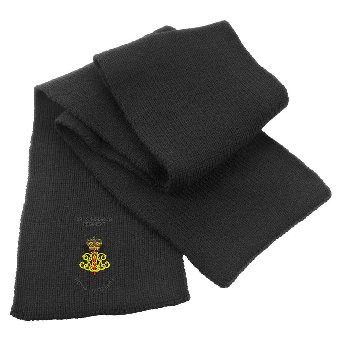 29 Commando Regiment Royal Artillery Heavy Knit Scarf