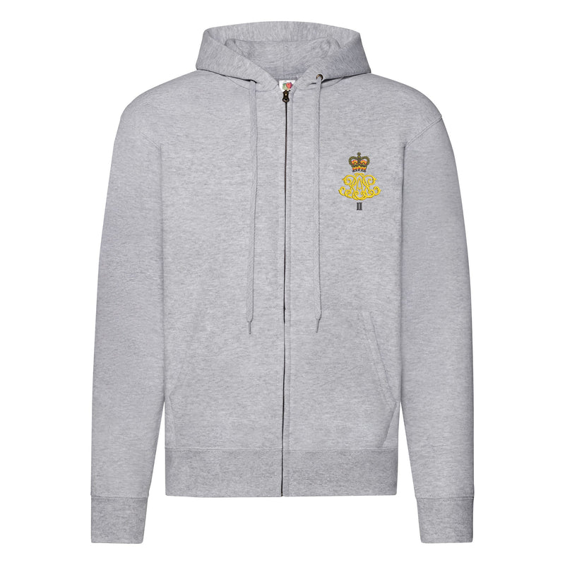 2nd Regiment Royal Artillery Zipped Hoodie