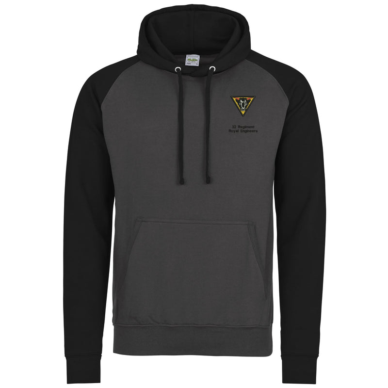 32 Regiment Royal Engineers Contrast Hoodie