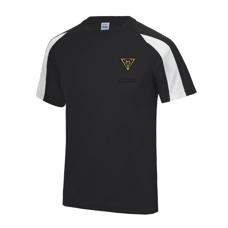 32 Regiment Royal Engineers Contrast Polyester T-Shirt