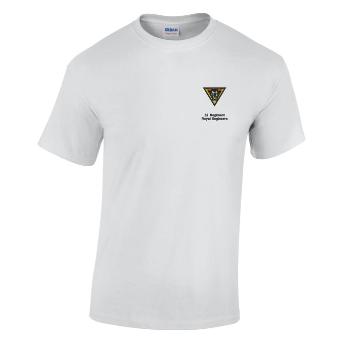 32 Regiment Royal Engineers Cotton T-Shirt
