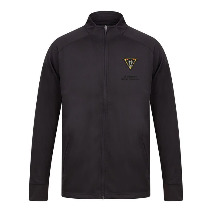 32 Regiment Royal Engineers Knitted Tracksuit Top
