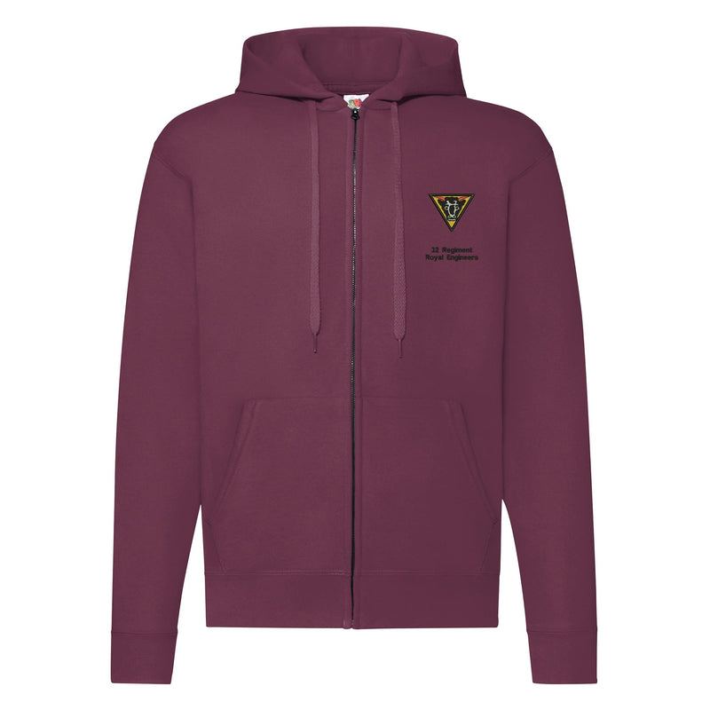 32 Regiment Royal Engineers Zipped Hoodie