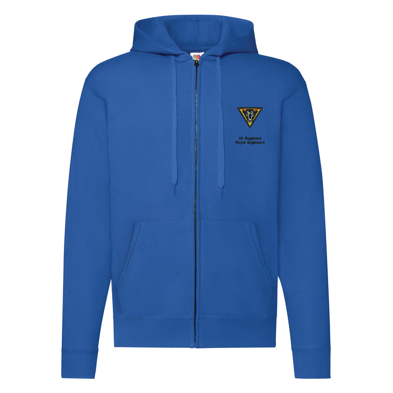 32 Regiment Royal Engineers Zipped Hoodie
