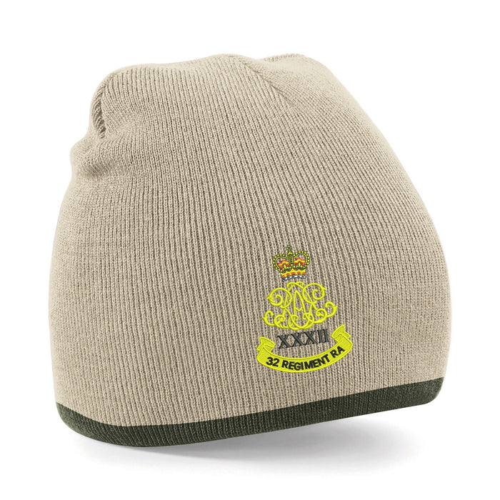 32nd Regiment Royal Artillery Beanie Hat