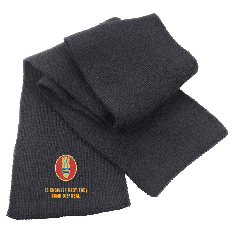 33 Engineers Bomb Disposal Heavy Knit Scarf