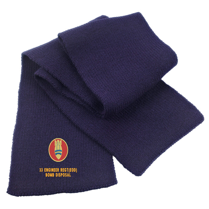 33 Engineers Bomb Disposal Heavy Knit Scarf