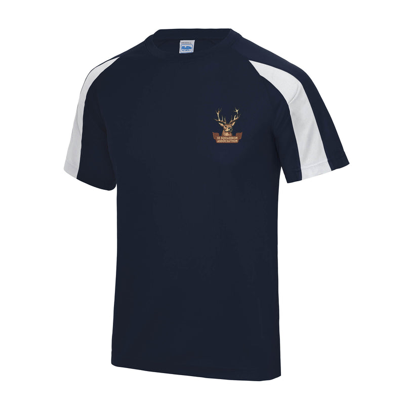 33 Squadron Association Contrast Polyester T-Shirt
