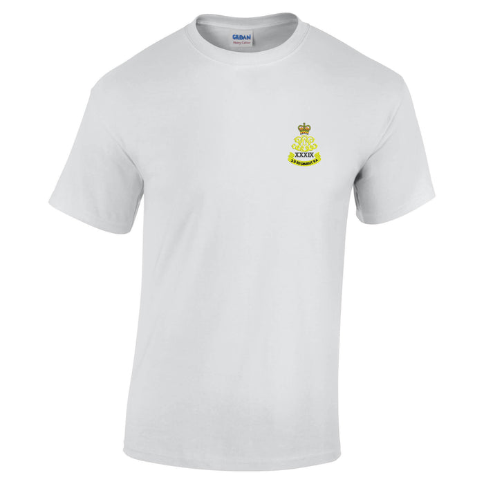 39th Regiment Royal Artillery Cotton T-Shirt