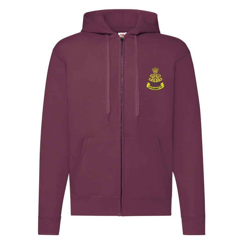 39th Regiment Royal Artillery Zipped Hoodie