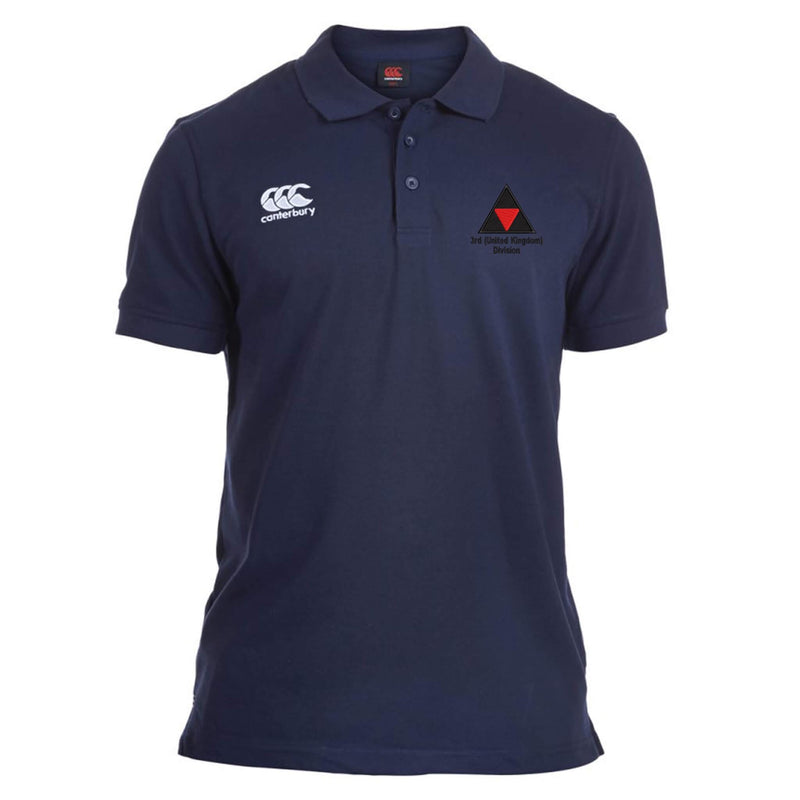 3rd (United Kingdom) Division Canterbury Rugby Polo